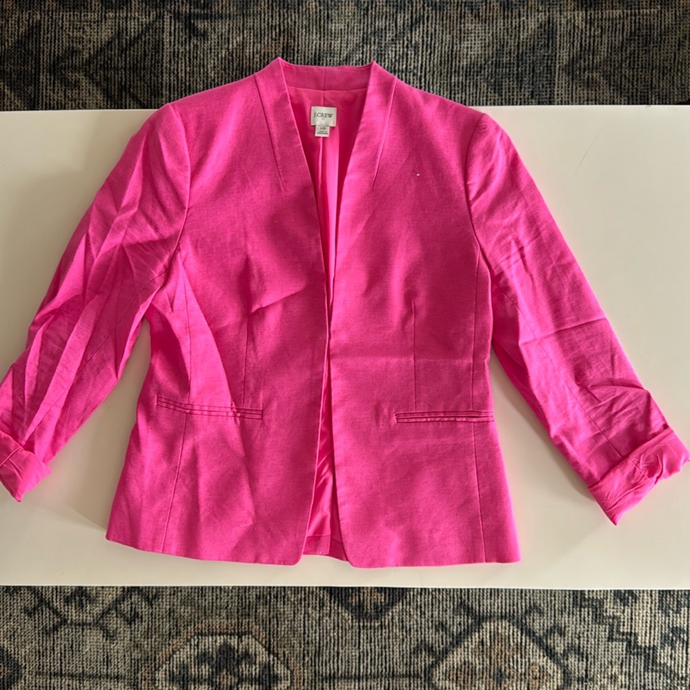 J.Crew linen blazer